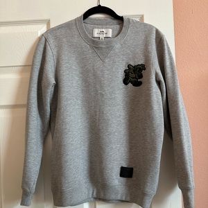 Men’s Coach Crew Neck Fleece Sweater Size XS